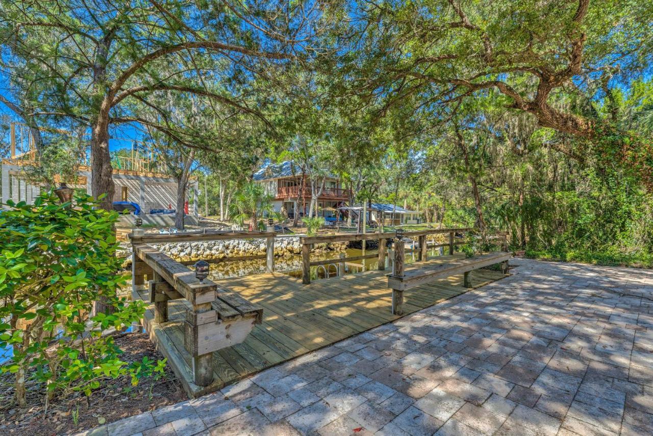 Canalfront Homosassa Escape With Private Dock! Bagian luar foto